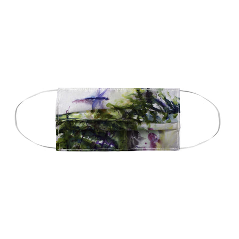 Ginette Fine Art Dragonflies and Fern Face Mask