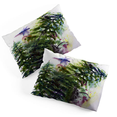 Ginette Fine Art Dragonflies and Fern Pillow Shams