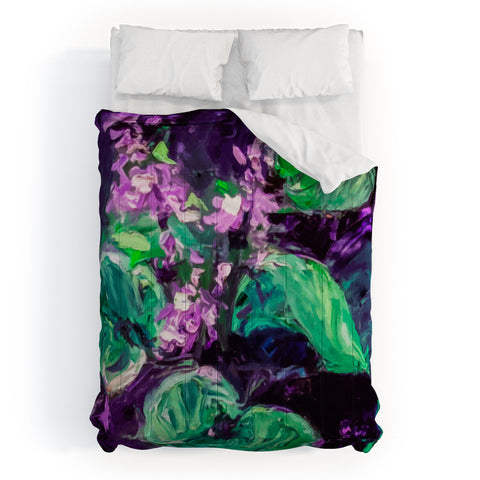 Ginette Fine Art Enigmatic Hosta Comforter