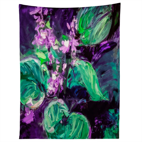 Ginette Fine Art Enigmatic Hosta Tapestry
