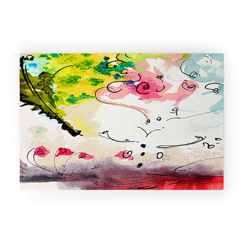 Ginette Fine Art Etude Number 2 Welcome Mat