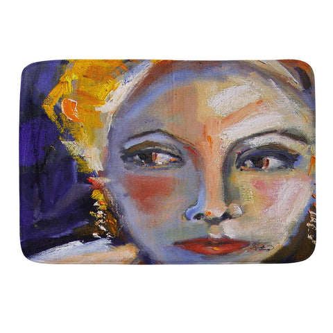 Ginette Fine Art Face 1 Memory Foam Bath Mat