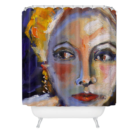 Ginette Fine Art Face 1 Shower Curtain
