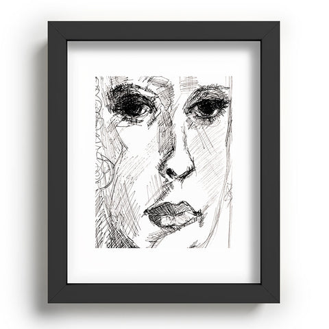 Ginette Fine Art Face 2 Recessed Framing Rectangle