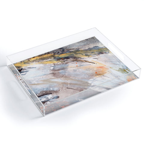 Ginette Fine Art Feathers In The Wind Acrylic Tray