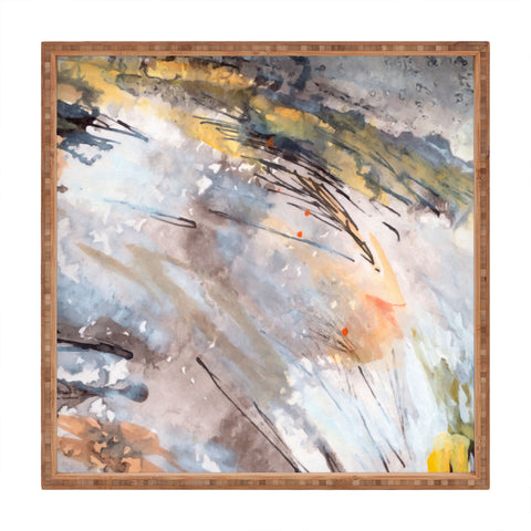 Ginette Fine Art Feathers In The Wind Square Tray
