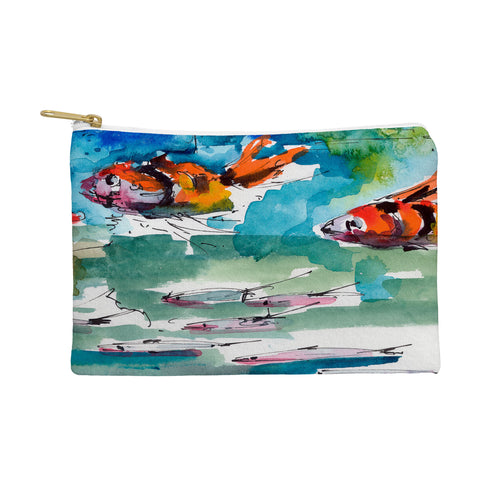 Ginette Fine Art Fish Parade Pouch