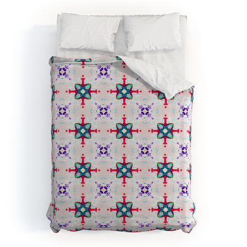Ginette Fine Art French Country Cottage Pattern Duvet Cover