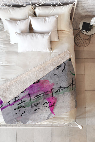 Ginette Fine Art Galileo 1 Fleece Throw Blanket