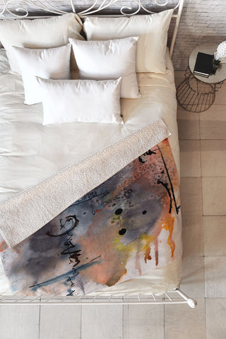 Ginette Fine Art Galileo 3 Fleece Throw Blanket