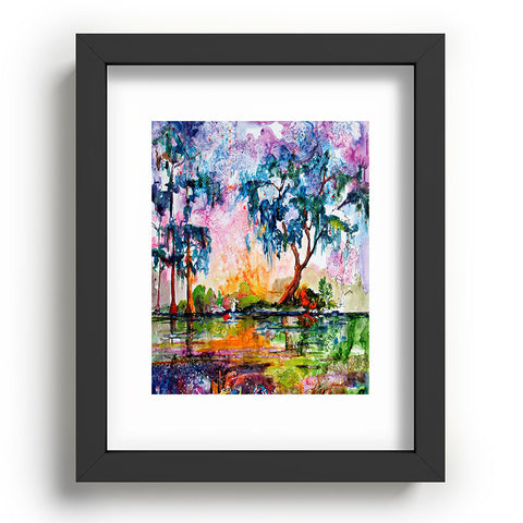 Ginette Fine Art Garden Of Good And Evil Savannah GA Recessed Framing Rectangle