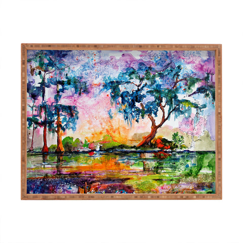 Ginette Fine Art Garden Of Good And Evil Savannah GA Rectangular Tray