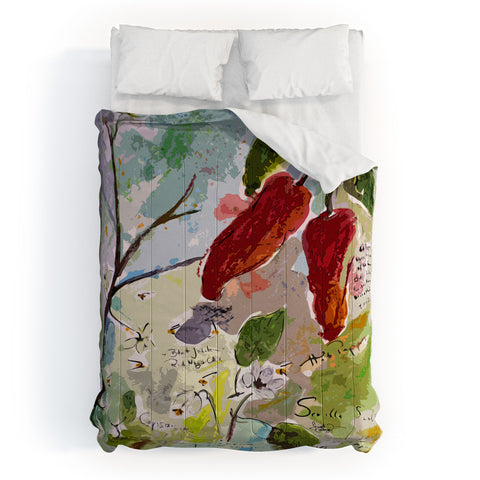 Ginette Fine Art Ghost Pepper Comforter