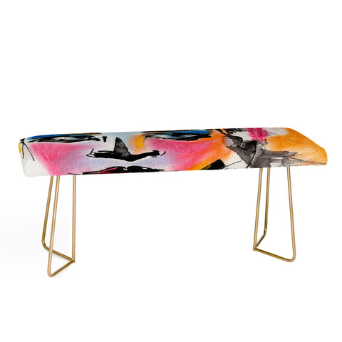 Ginette Fine Art Glances Bench