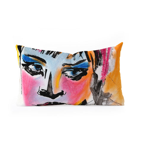 Ginette Fine Art Glances Oblong Throw Pillow