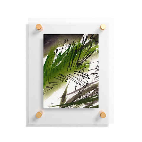 Ginette Fine Art Green Souls 1 Floating Acrylic Print