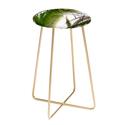 Ginette Fine Art Green Souls 1 Counter Stool
