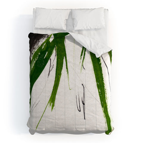 Ginette Fine Art Green Souls 2 Comforter