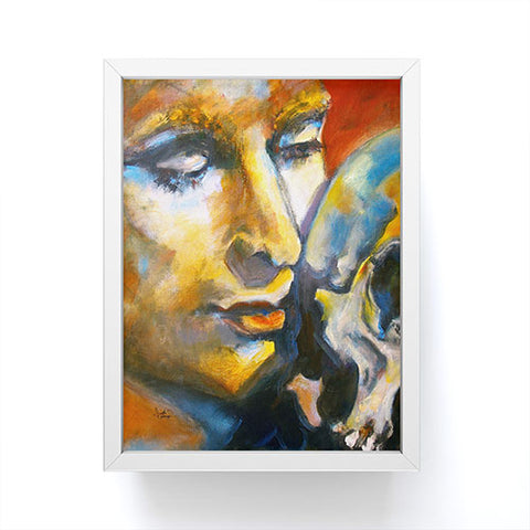 Ginette Fine Art Hamlet Laurence Oliver Framed Mini Art Print