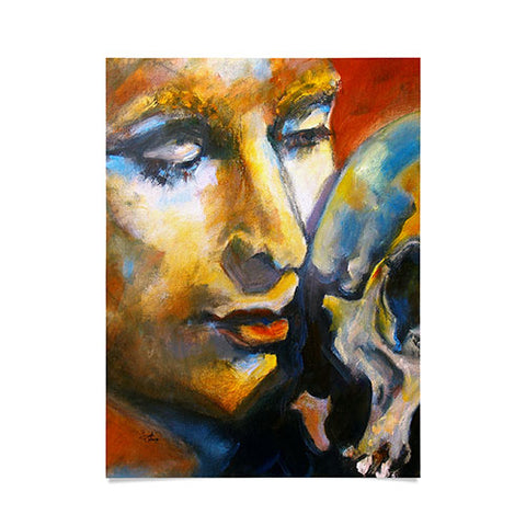 Ginette Fine Art Hamlet Laurence Oliver Poster