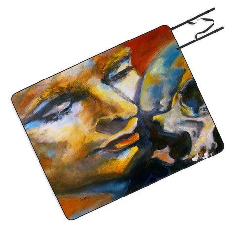 Ginette Fine Art Hamlet Laurence Oliver Picnic Blanket