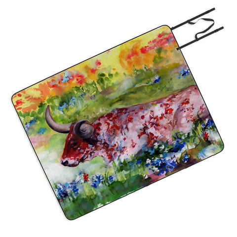 Ginette Fine Art Hill Country Texas Picnic Blanket