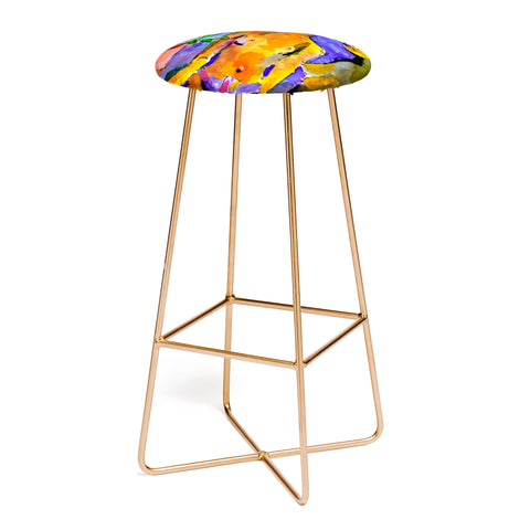 Ginette Fine Art Homage To Gaugin Tahiti Bar Stool