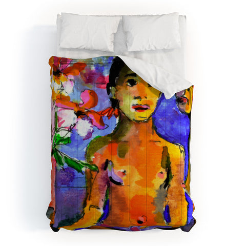 Ginette Fine Art Homage To Gaugin Tahiti Comforter