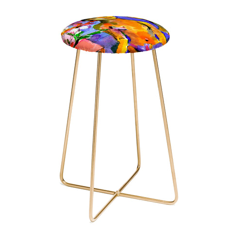 Ginette Fine Art Homage To Gaugin Tahiti Counter Stool