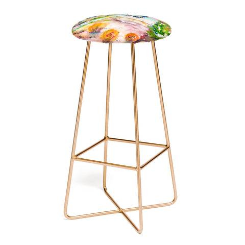 Ginette Fine Art Home For The Holidays Bar Stool