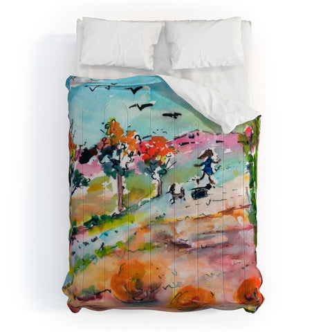Ginette Fine Art Home For The Holidays Comforter