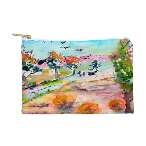 Ginette Fine Art Home For The Holidays Pouch