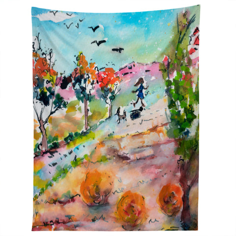 Ginette Fine Art Home For The Holidays Tapestry