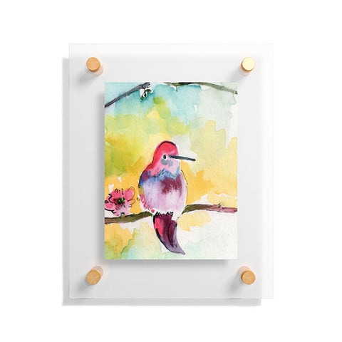 Ginette Fine Art Humminbird Floating Acrylic Print