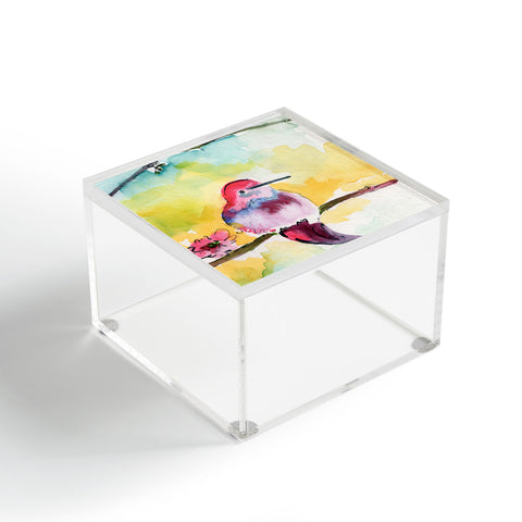 Ginette Fine Art Humminbird Acrylic Box