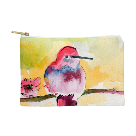 Ginette Fine Art Humminbird Pouch