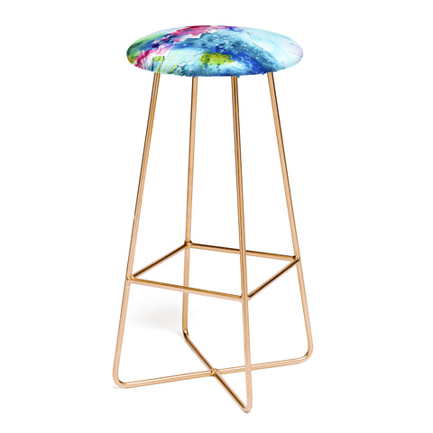 Ginette Fine Art I Love Jellyfish Bar Stool