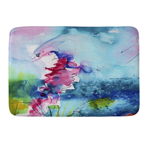 Ginette Fine Art I Love Jellyfish Memory Foam Bath Mat