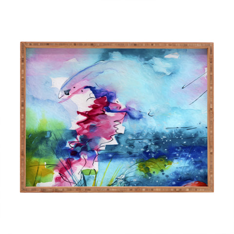 Ginette Fine Art I Love Jellyfish Rectangular Tray