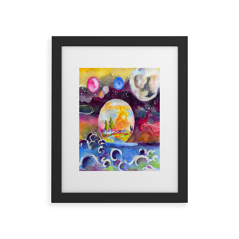Ginette Fine Art Into The Future Framed Art Print
