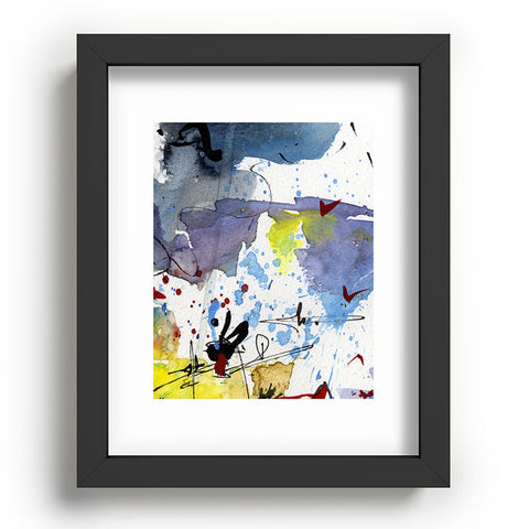 Ginette Fine Art Intuitive Abstract 1 Recessed Framing Rectangle