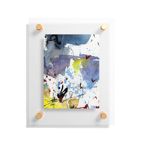 Ginette Fine Art Intuitive Abstract 1 Floating Acrylic Print