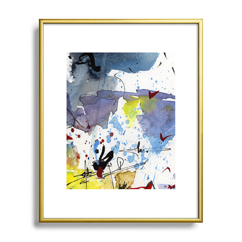 Ginette Fine Art Intuitive Abstract 1 Metal Framed Art Print