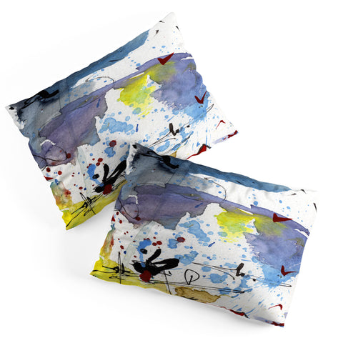 Ginette Fine Art Intuitive Abstract 1 Pillow Shams