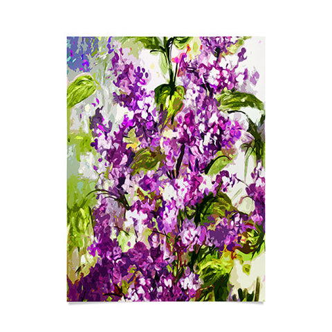 Ginette Fine Art Lilac Poster