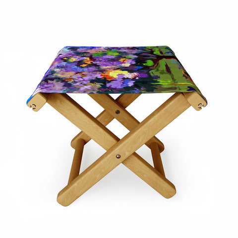 Ginette Fine Art Lilac Tree Folding Stool