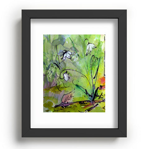 Ginette Fine Art Lily Of The Valley Recessed Framing Rectangle