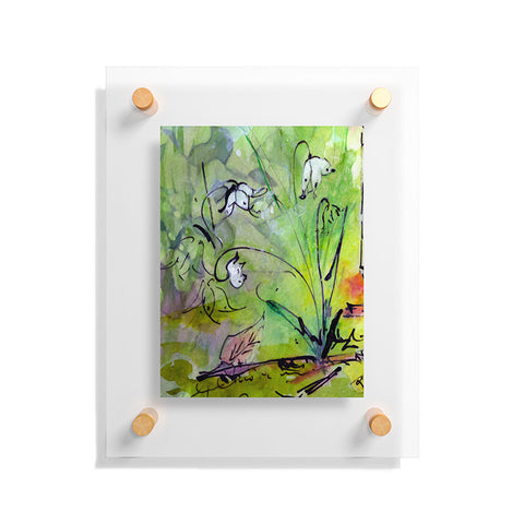 Ginette Fine Art Lily Of The Valley Floating Acrylic Print