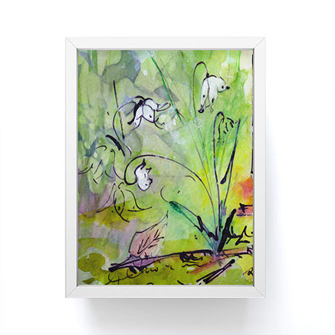 Ginette Fine Art Lily Of The Valley Framed Mini Art Print