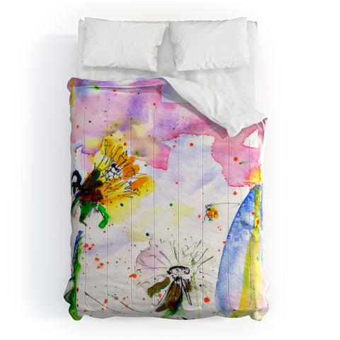 Ginette Fine Art Long Live The Weeds Comforter